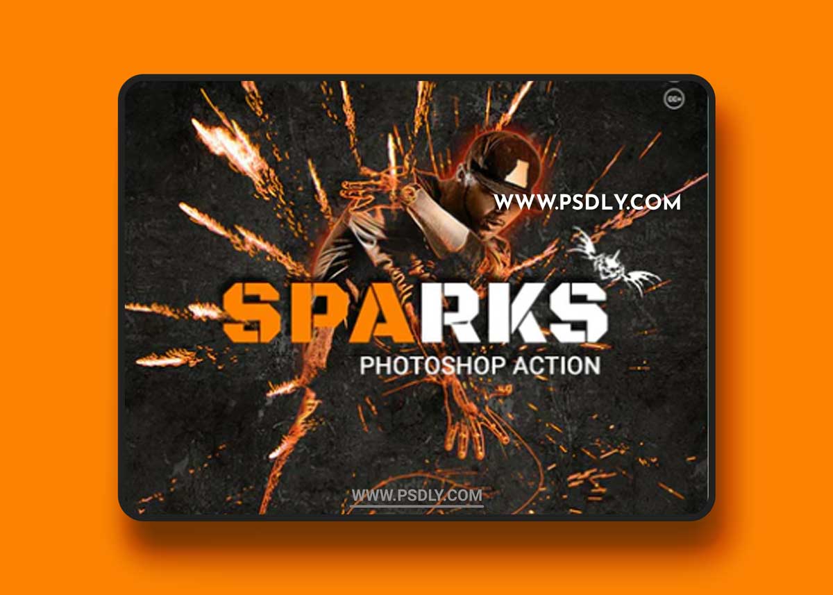 GraphicRiver - Sparks Photoshop Action 20627467