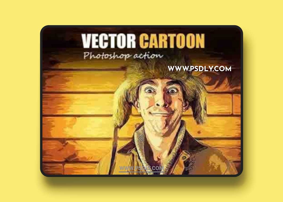 GraphicRiver - Vector Cartoon Photoshop Action 20414188