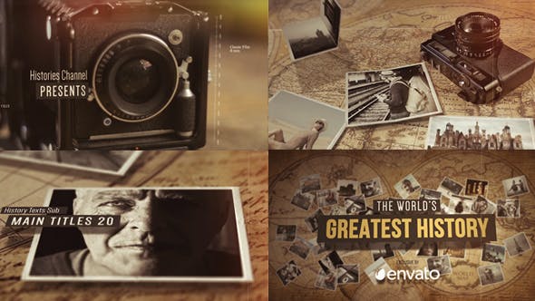 Videohive History Of The World Through Lenses 20469021