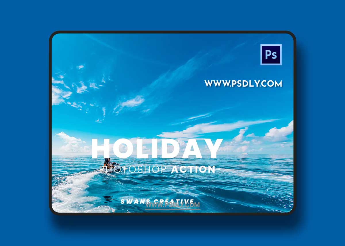 Holiday Photoshop Action