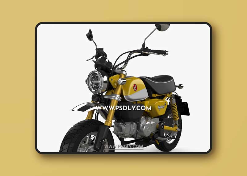 Honda Monkey 125 2019 3D Model