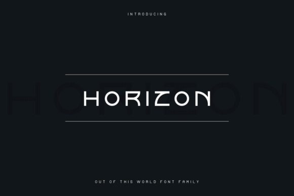 Horizon Font