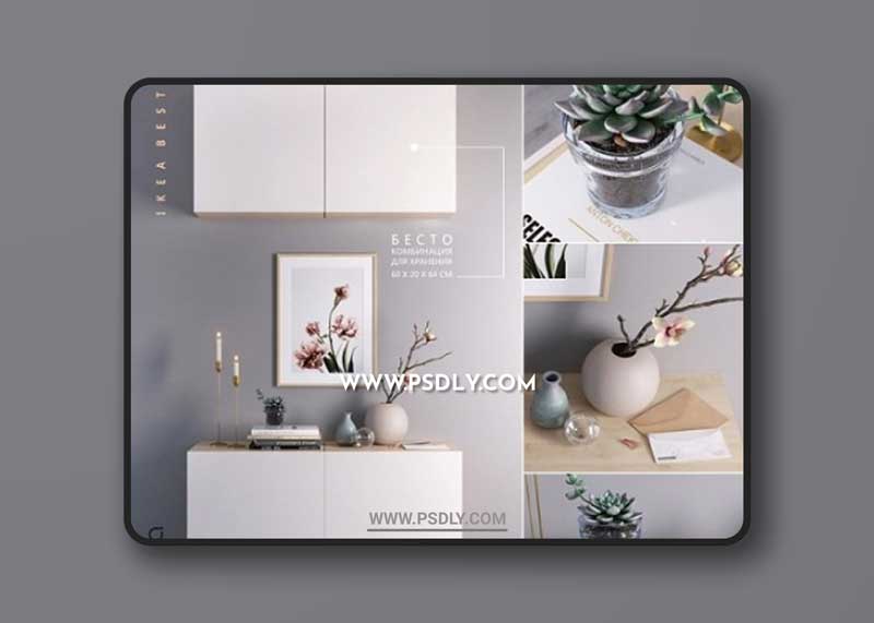 IKEA BESTA Set 3D Model