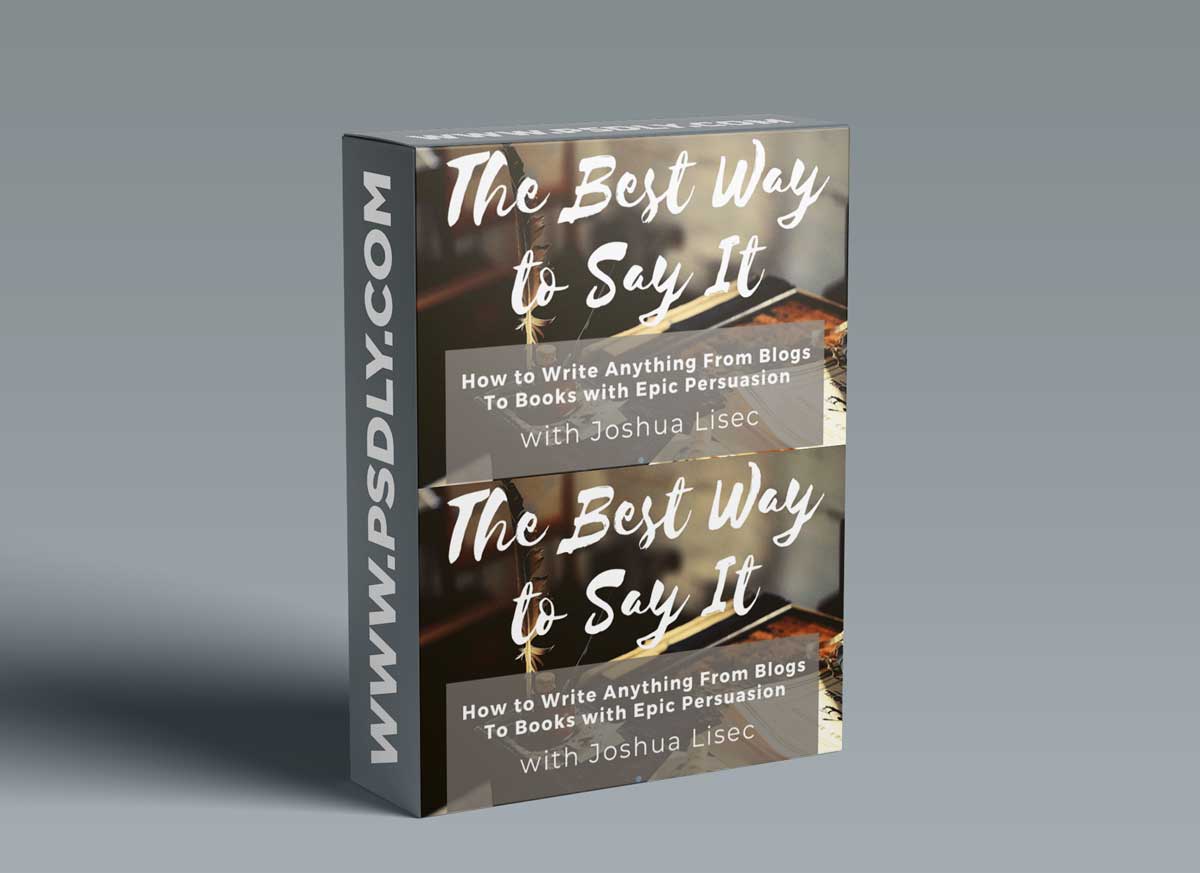 Joshua Lisec – The Best Way To Say It (2021)