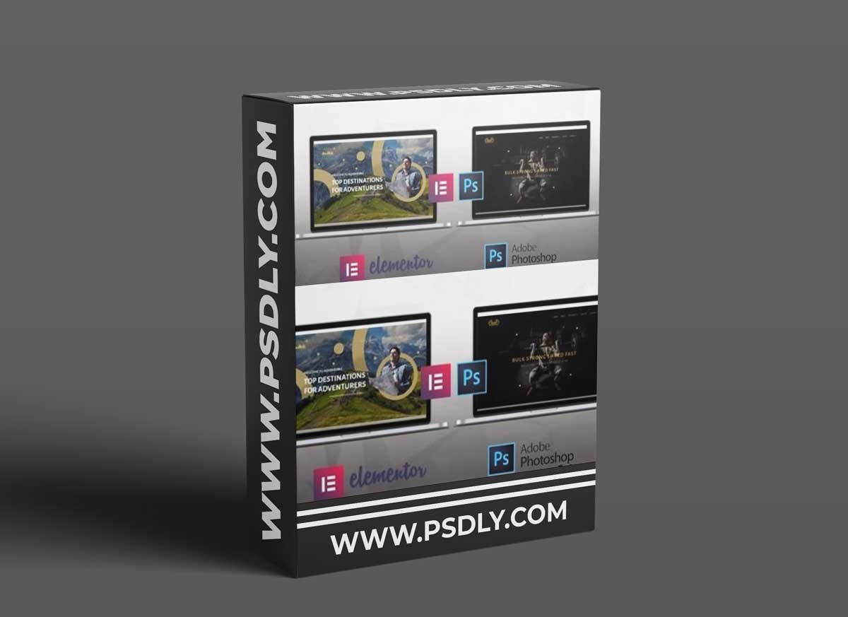 Modern Wordpress Websites 2021 | Elementor & Adobe Photoshop