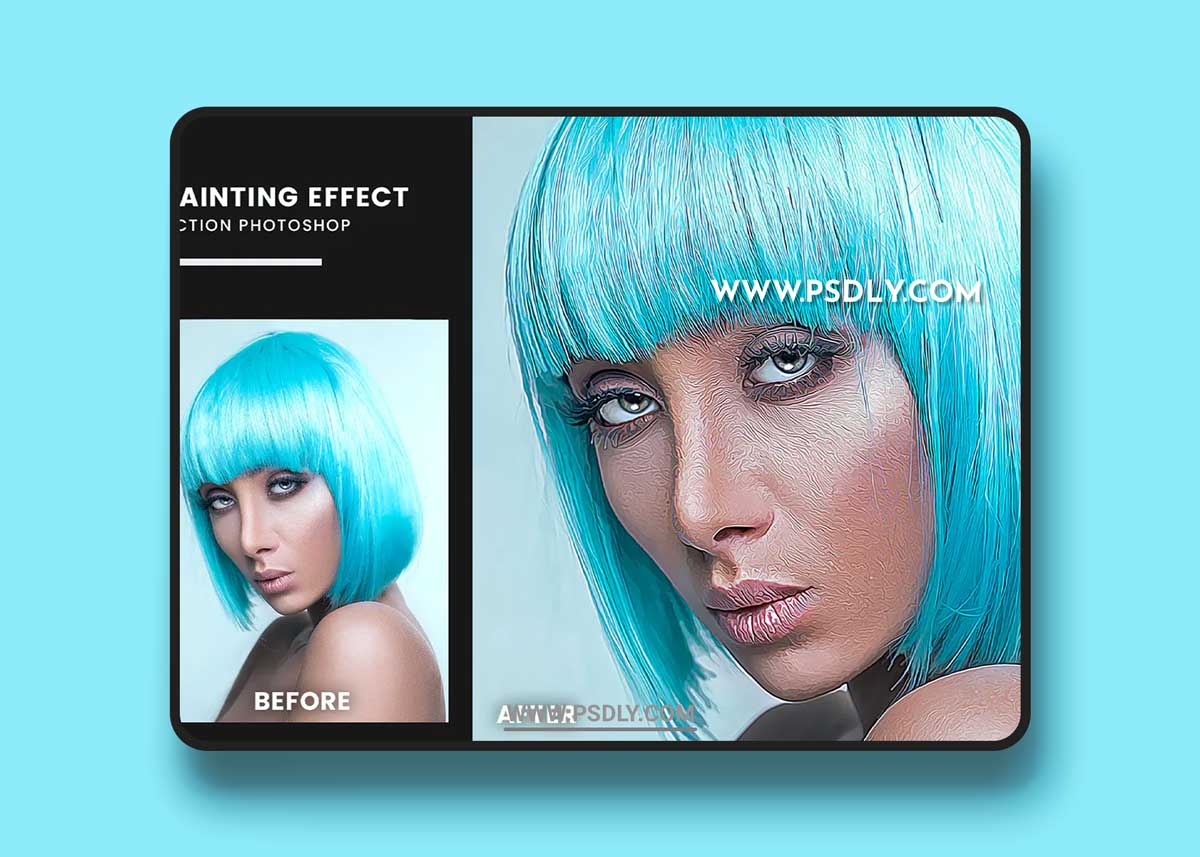 Painting Effect Photoshop Action