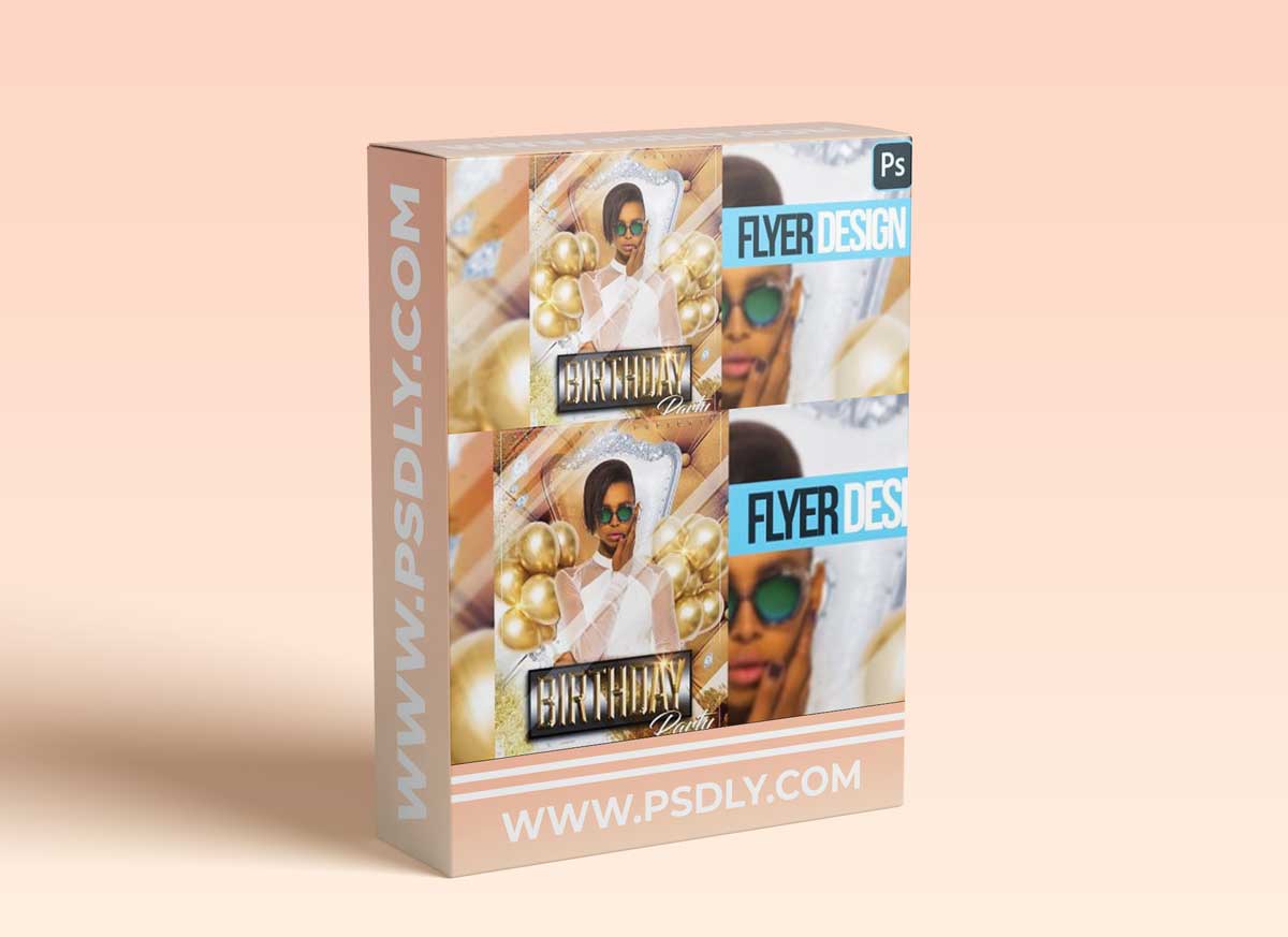 Photoshop Birthday Flyer Design