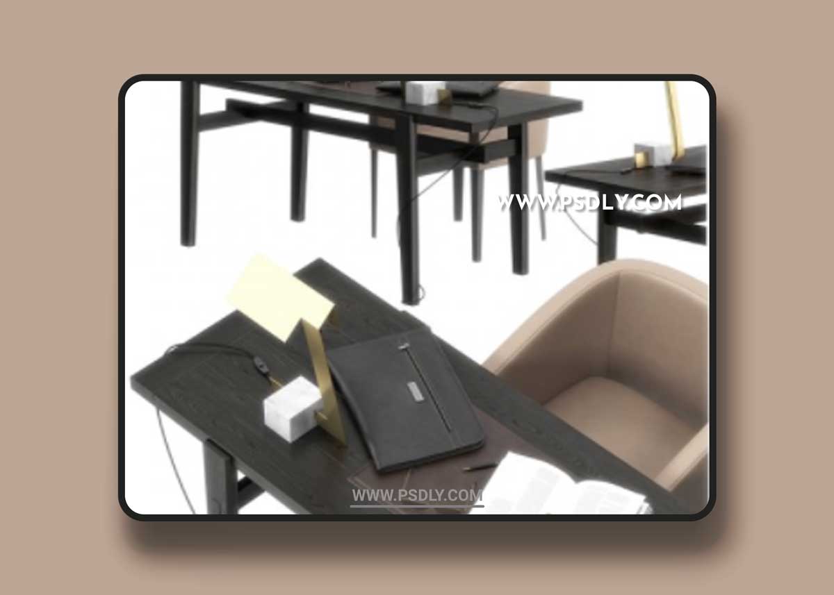 Poliform Home Hotel Desk Set