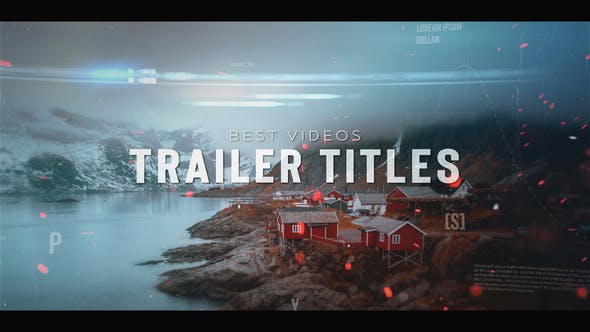 Videohive Dynamic Trailer Titles 22825290