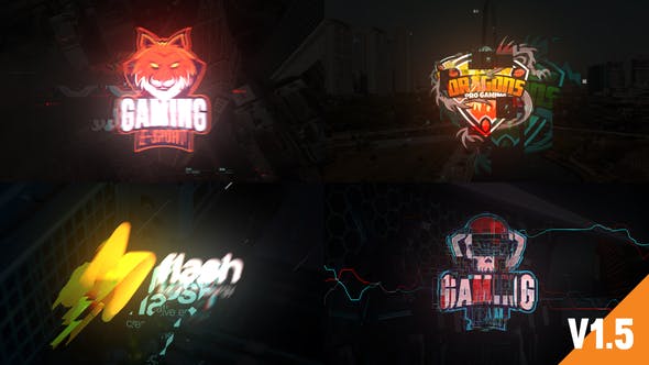 Videohive - Glitch Title Logo Pack V1.5 - 33028582