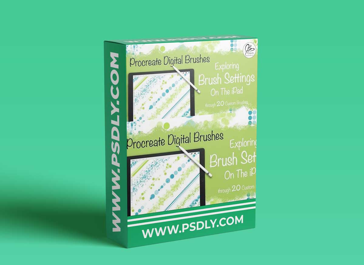 Procreate Brushes - Exploring Brush Settings On The IPad through 20 Custom Digital Brushes