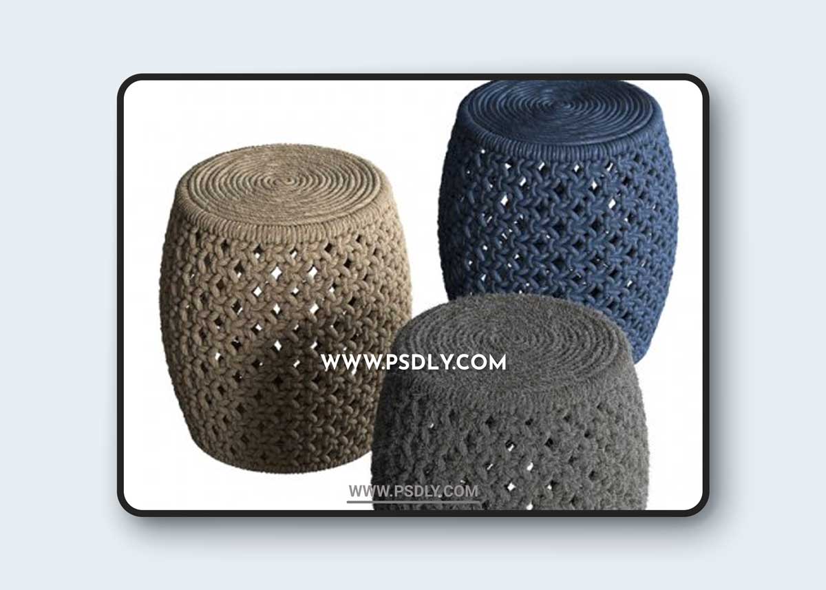 Puffs Angela Stool from Madegoods