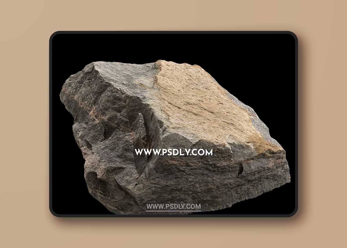 Rock Boulder Large 005