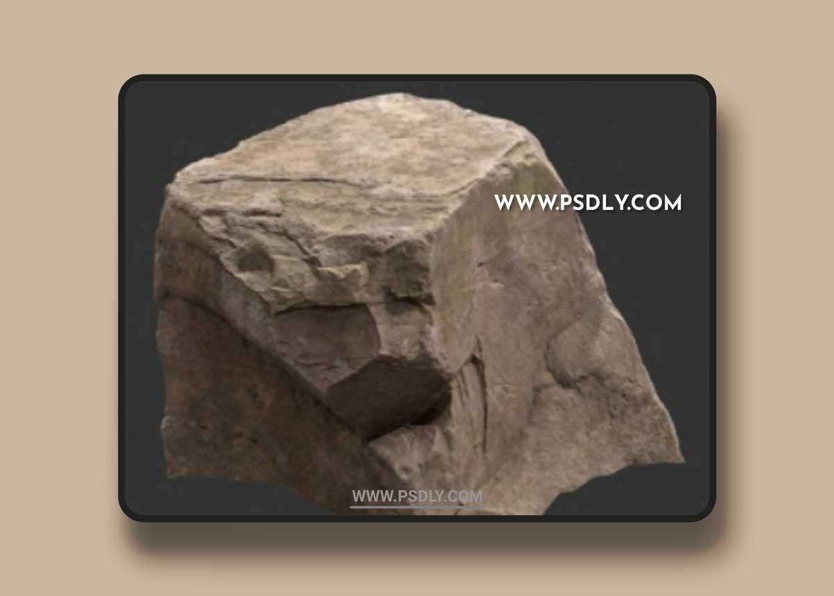 Rock Boulder Large 16