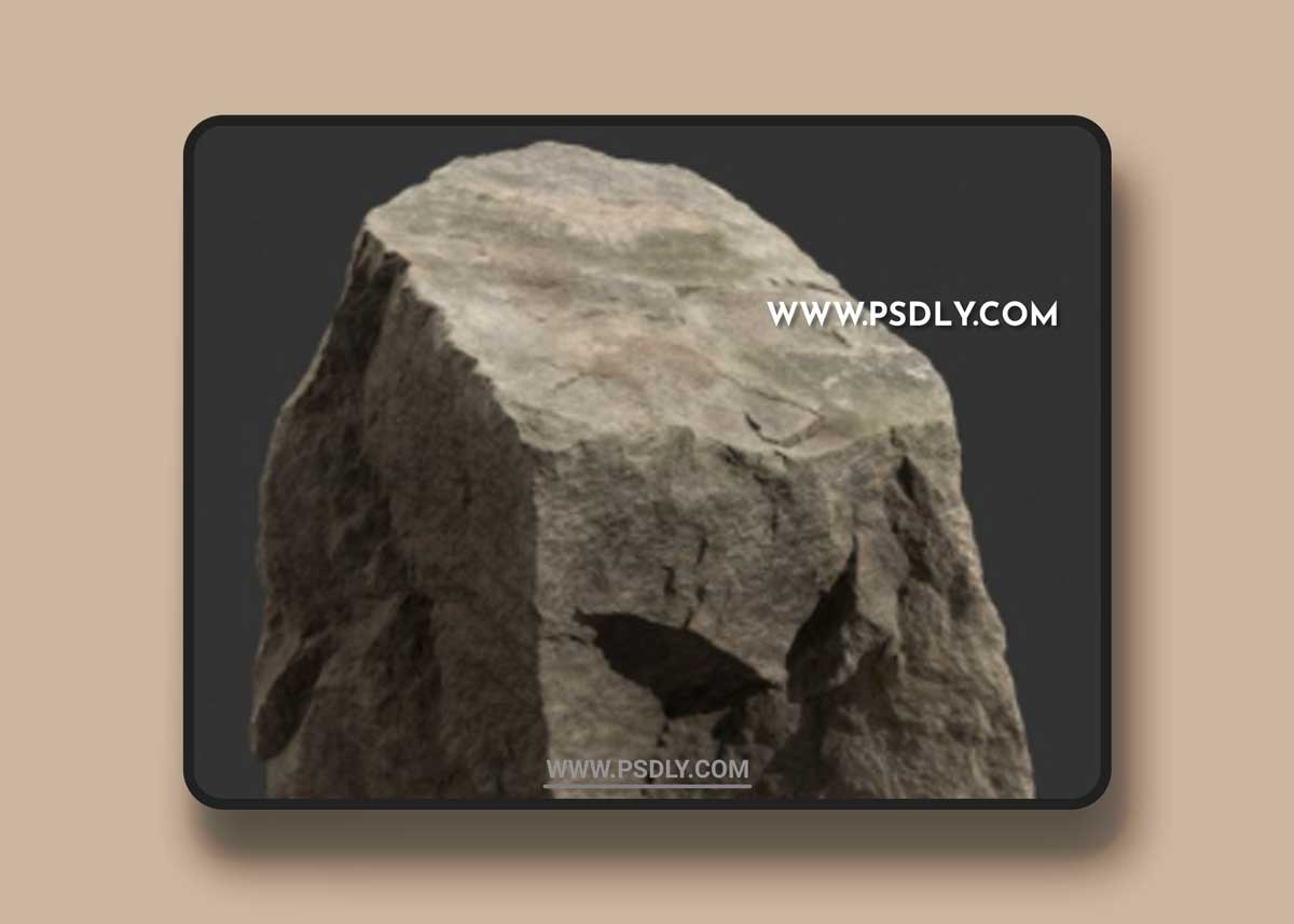 Rock Boulder Large 17