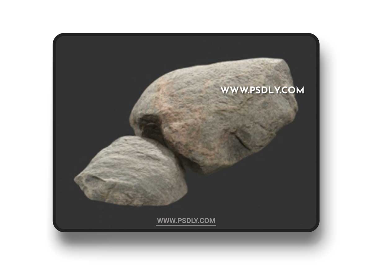 Rock Boulder Large 19