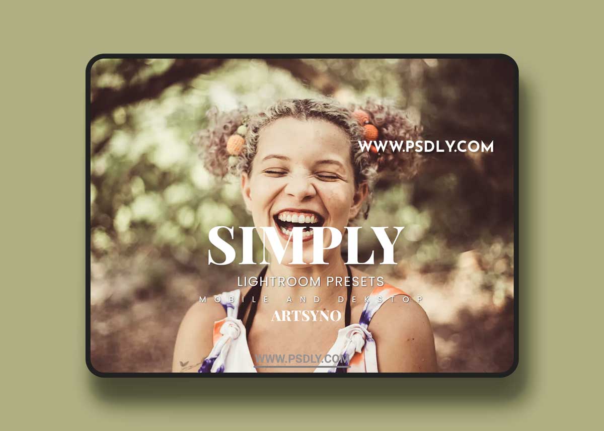 Simply Lightroom Presets Dekstop and Mobile