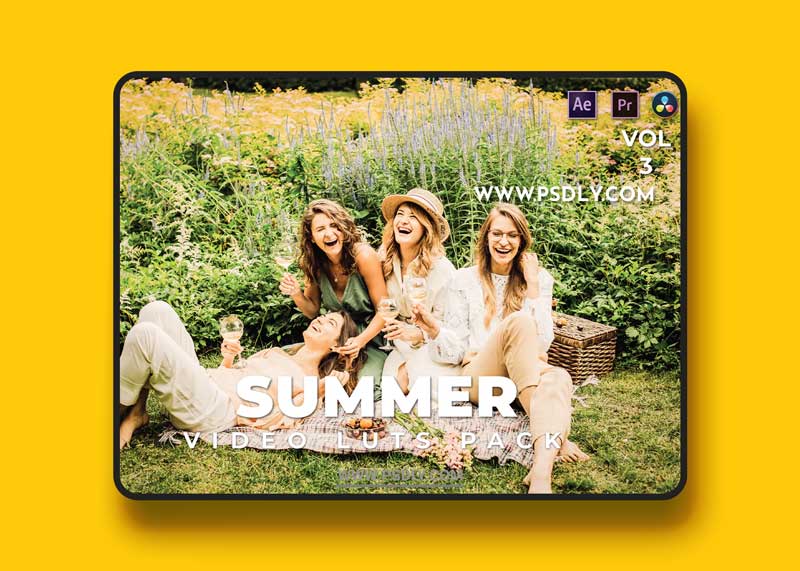 Summer Pack Video LUTs Vol.3 .cube