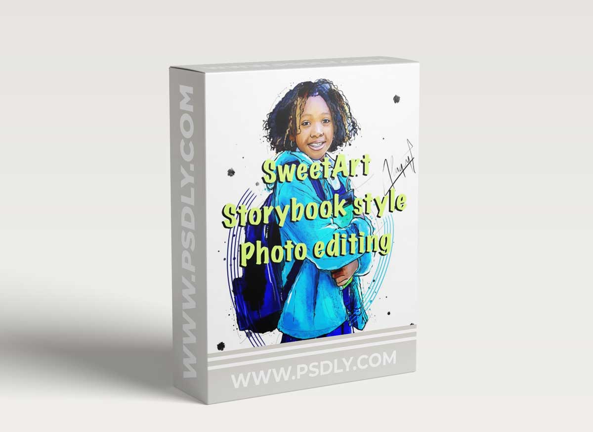 SweetArt storybook style on procreate