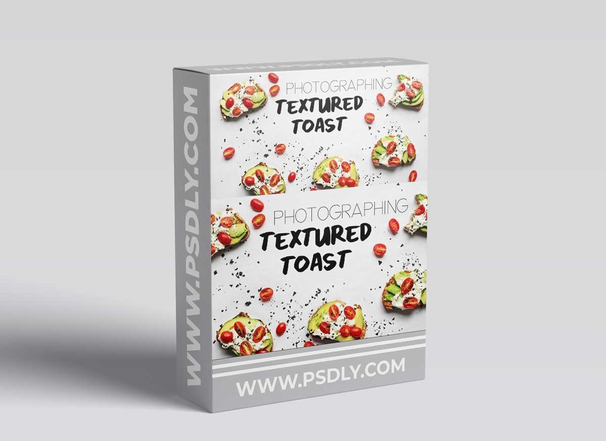 Textured Toast: Dramatic Side-Lit Photography