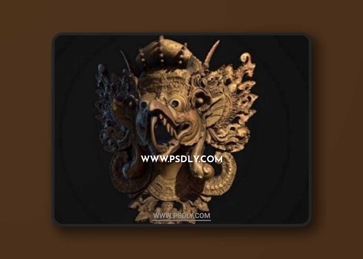 Thailand Mask 3D Model