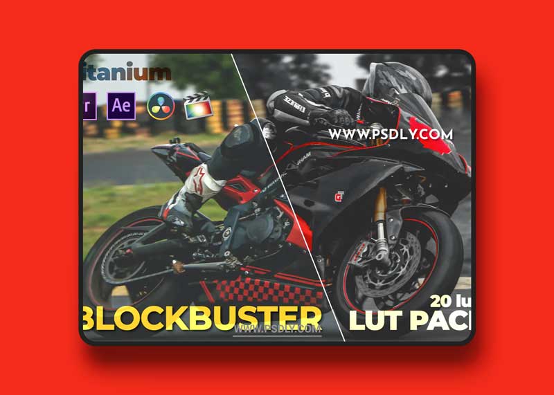 Titanium Blockbuster LUT Pack (20 Luts)