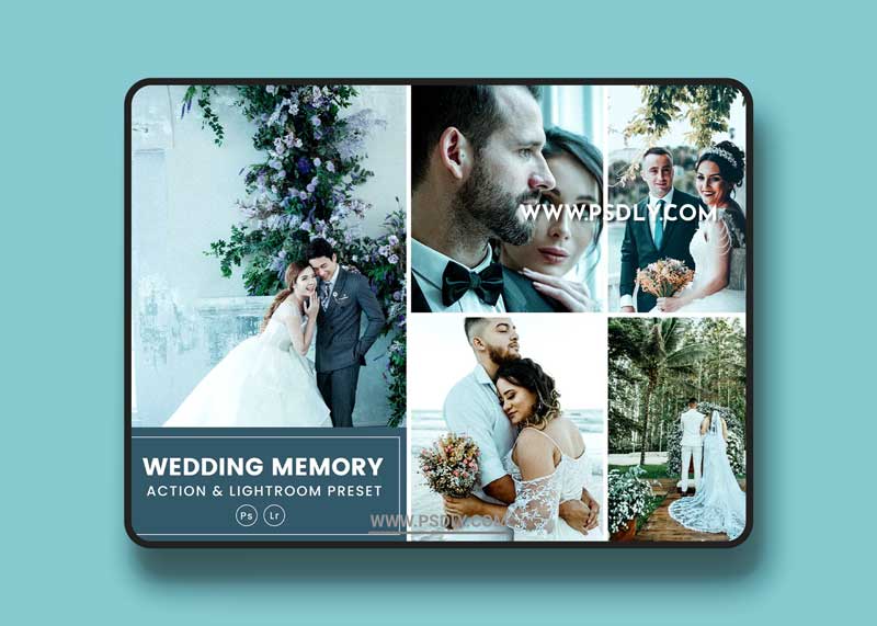 Wedding Memory Action & Lightrom Presets 7M8N6NA