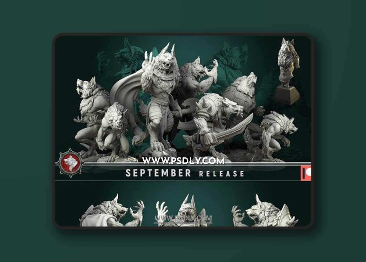 White Werewolf Tavern September 3D Models