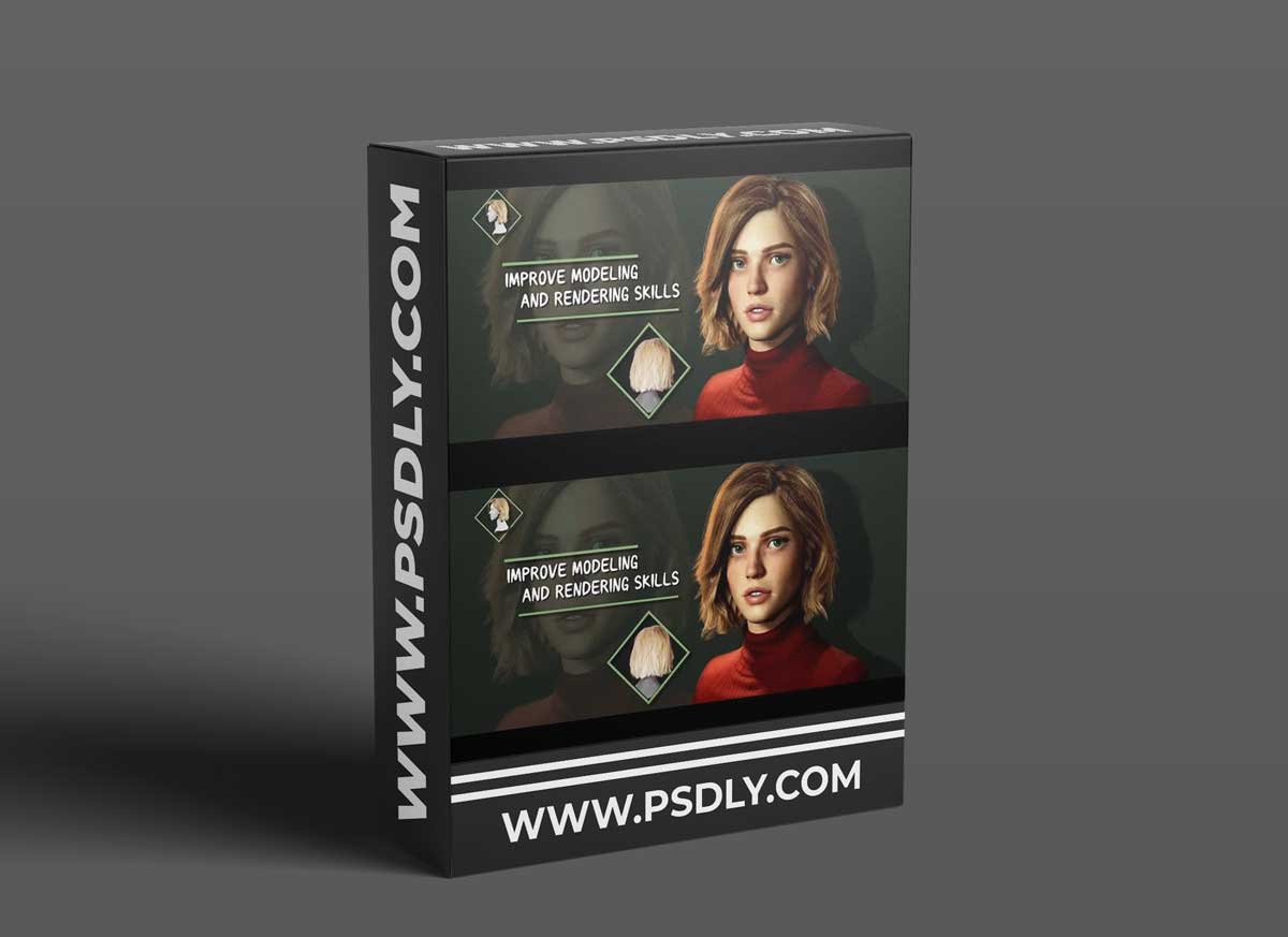 Wingfox – Female Bust Course in Marmoset Toolbag