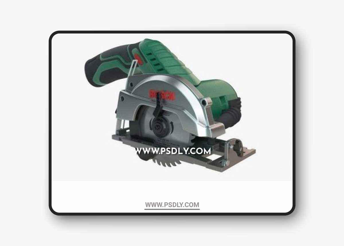 Circular Saw BOSCH 3D Model
