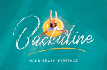 CM - Baskuline Hand Brush Typeface 6472485