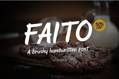 Faito Font - Intro Sale