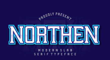 NORTHEN SLAB SERIF TYPEFACE