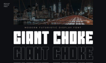 Giant Choke Modern Business Font