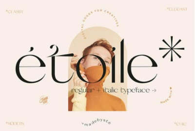 Etoile Font Family font