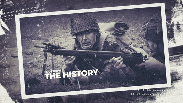 Videohive The History in Photos 24669860