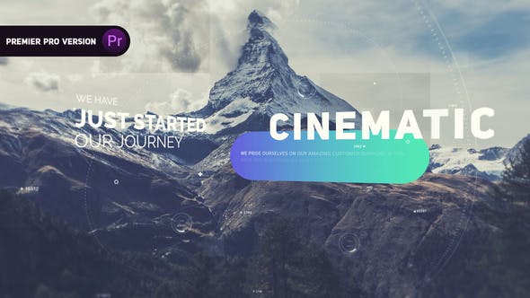 Videohive Cinematic Slideshow 24709719