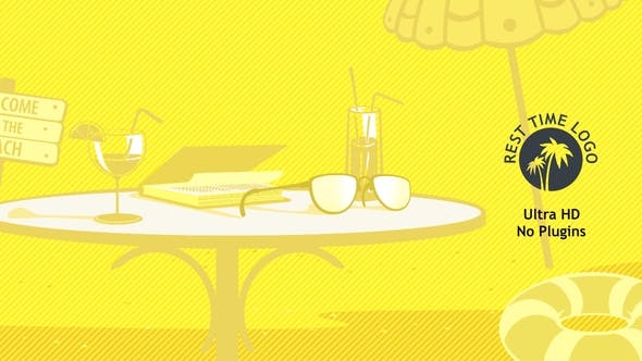 Videohive Rest Time Logo 24236347
