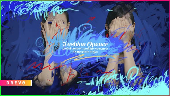 Videohive Fashion Opener/ Promo/ Slideshow/ Marketing/ Shop/ Beauty Blog/ Hand Drawing/ Brush/ Black Friday 24 34040602