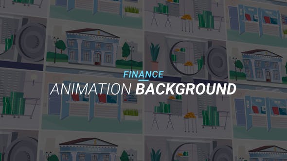 Videohive Finance - Animation background 34221813
