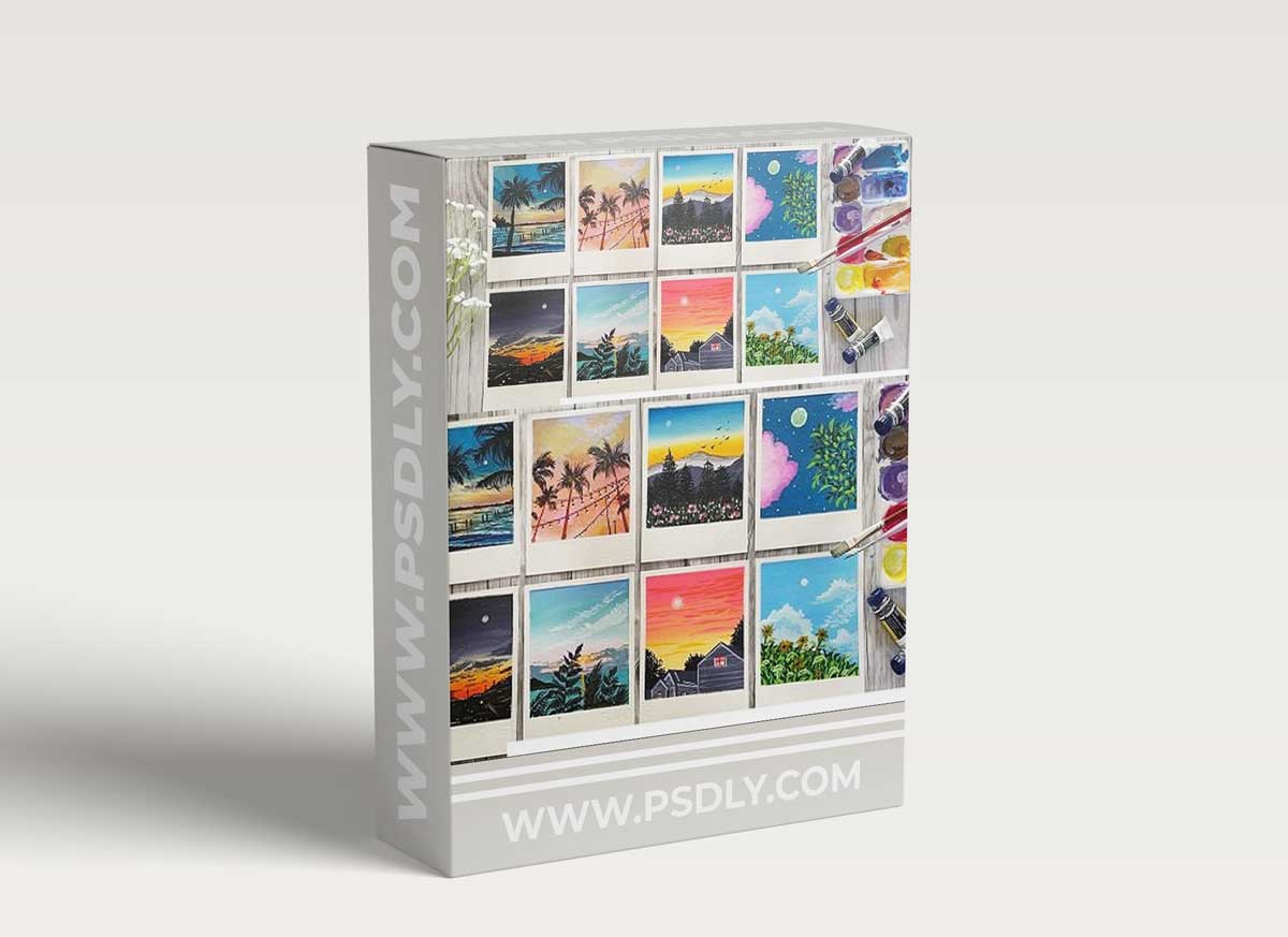 30 Day Gouache Challenge - A Way to Develop Your Gouache Skills and Develop A Daily Habit