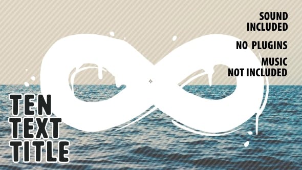 Videohive Ten Text Title 14203271