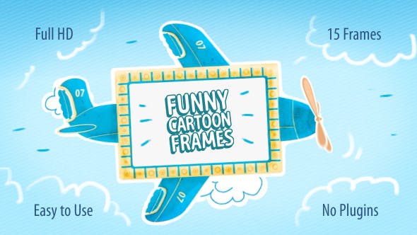 Videohive Funny Cartoon Frames 19717247