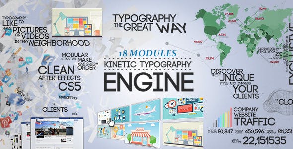 Videohive Kinetic Typography Engine 6990446