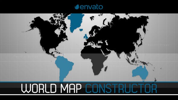 Videohive World Map Constructor 12910243