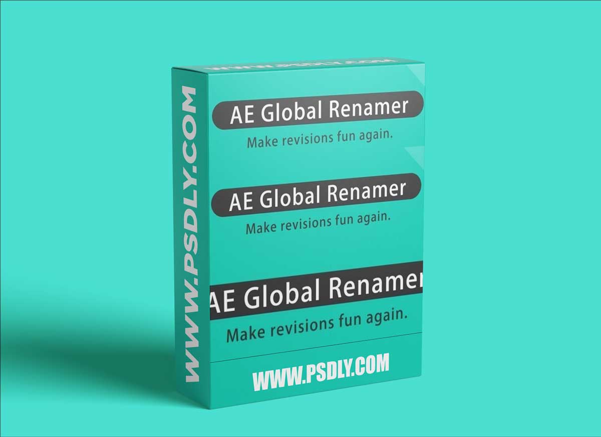 AE Global Renamer 2.3.5 for After Effects