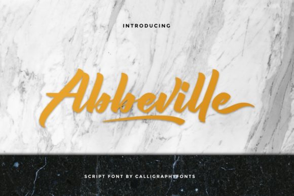Abbeville Font