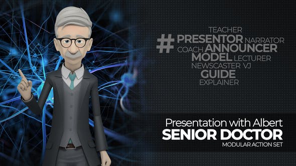 Videohive Presentation With Albert: Senior Doctor 22787484