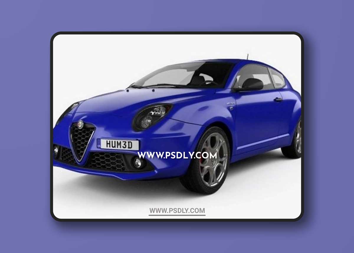 Alfa Romeo Mito Veloce 2016 3D Models