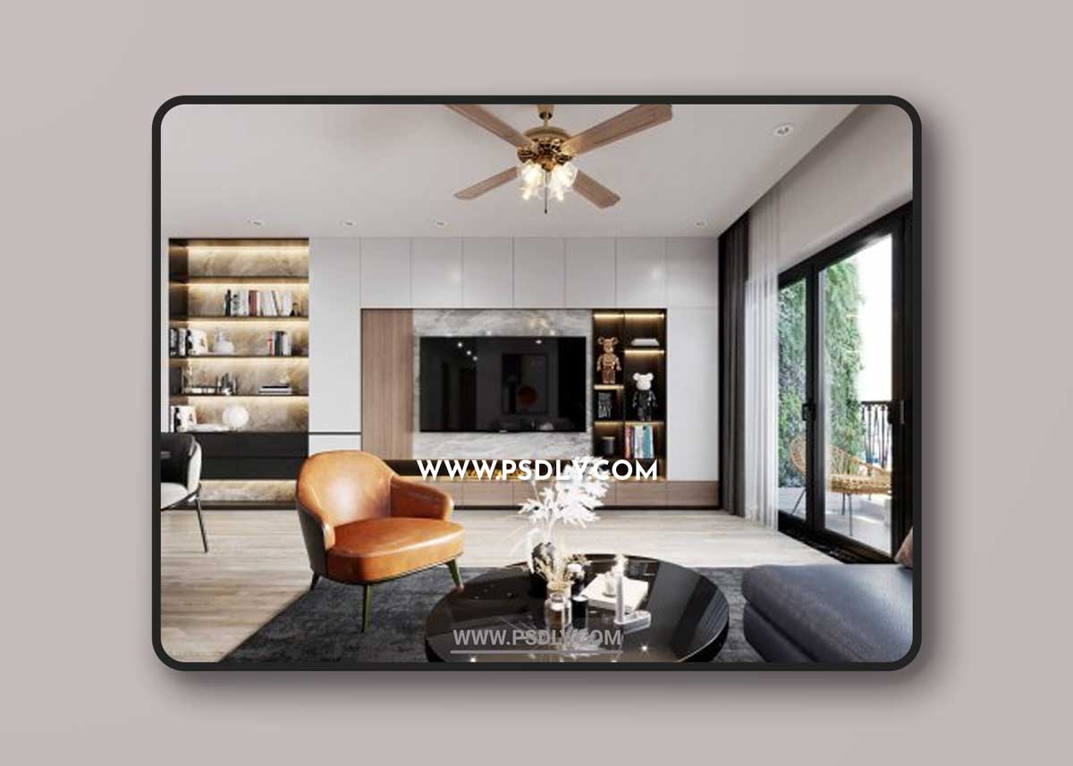 Apartment Interior by Tran Long 3D Models